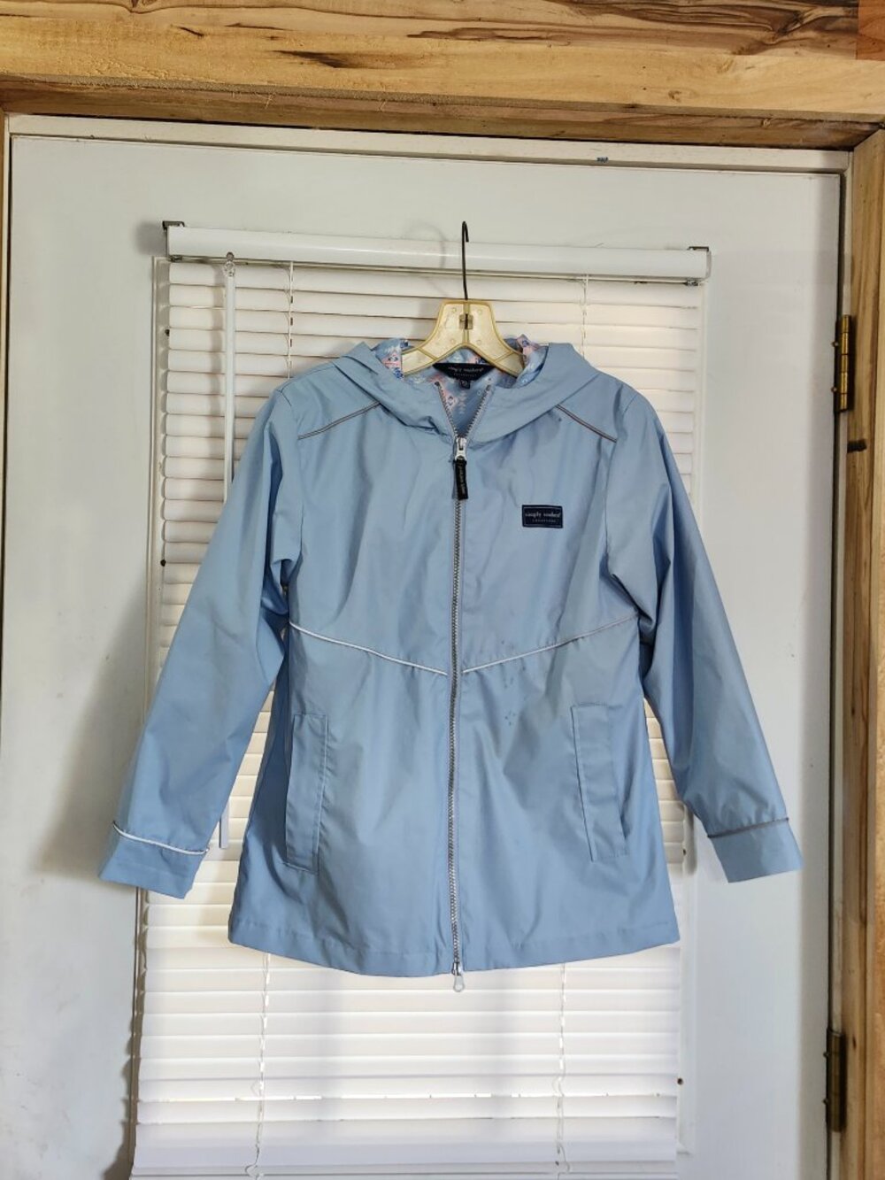 Simply Southern youth girls rain coat  size Youth Large